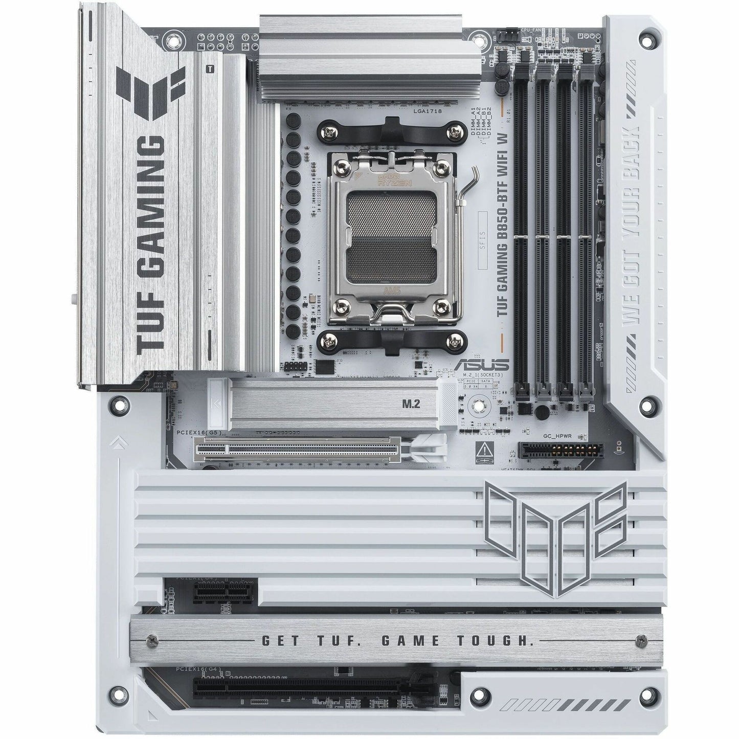 Main Image for TUF Ultra Durable B850-BTF WIFI W Gaming Desktop Motherboard - AMD B850 Chipset - Socket AM5 - ATX