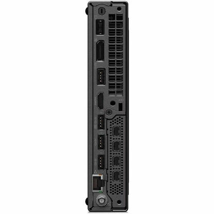 Rear Image for Lenovo ThinkStation P3 Gen 2 30K50022US Workstation - 1 x Intel Core Ultra 7 265 - vPro Technology - 32 GB - 512 GB SSD - Tiny - Black