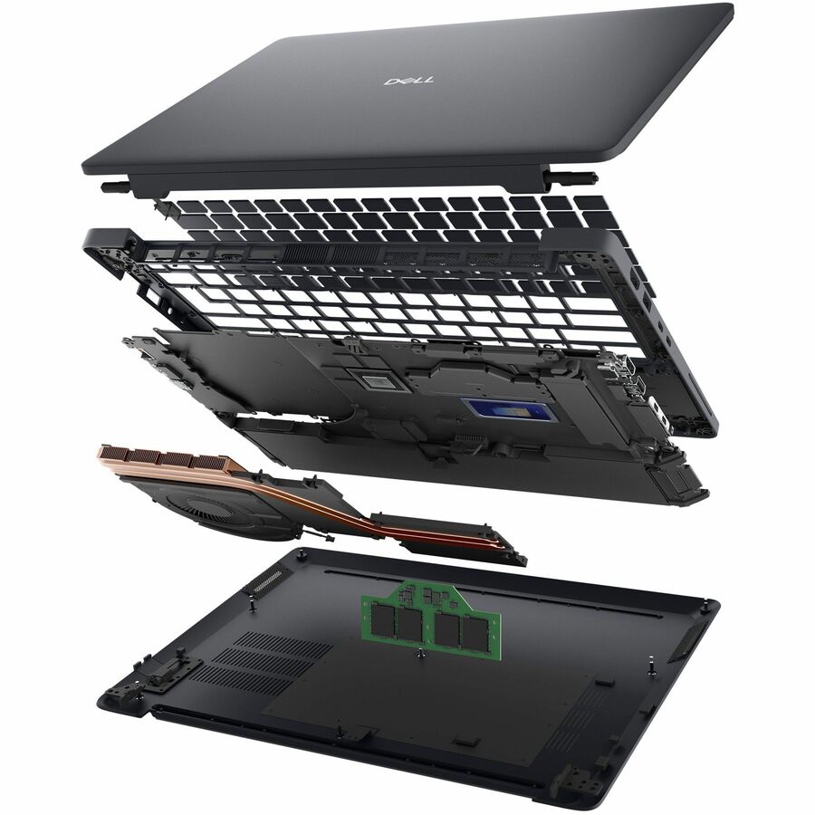 Alternate-Image4 Image for Dell Pro Max MC14250 14" Copilot+ PC Notebook - Full HD Plus - 60 Hz - Intel Core Ultra 7 265H - vPro Technology - 32 GB - 512 GB SSD - English (US) Keyboard - Black