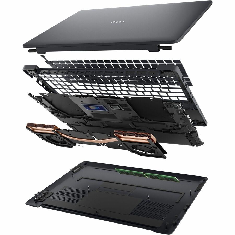 Alternate-Image4 Image for Dell Pro Max MC16250 16" Copilot+ PC Notebook - Full HD Plus - 60 Hz - Intel Core Ultra 7 255H - 32 GB - 1 TB SSD - English (US) Keyboard