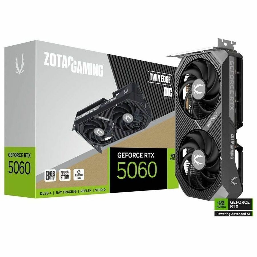 Alternate-Image1 Image for Zotac NVIDIA GeForce RTX 5060 Graphic Card - 8 GB GDDR7