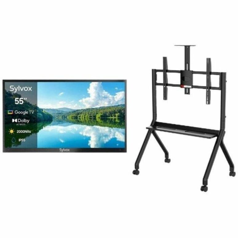 Alternate-Image8 Image for SYLVOX Pool Pro 2.0 OT55A2KHGF 55" Smart LED-LCD TV 2024 - 4K UHDTV - High Dynamic Range (HDR) - Black