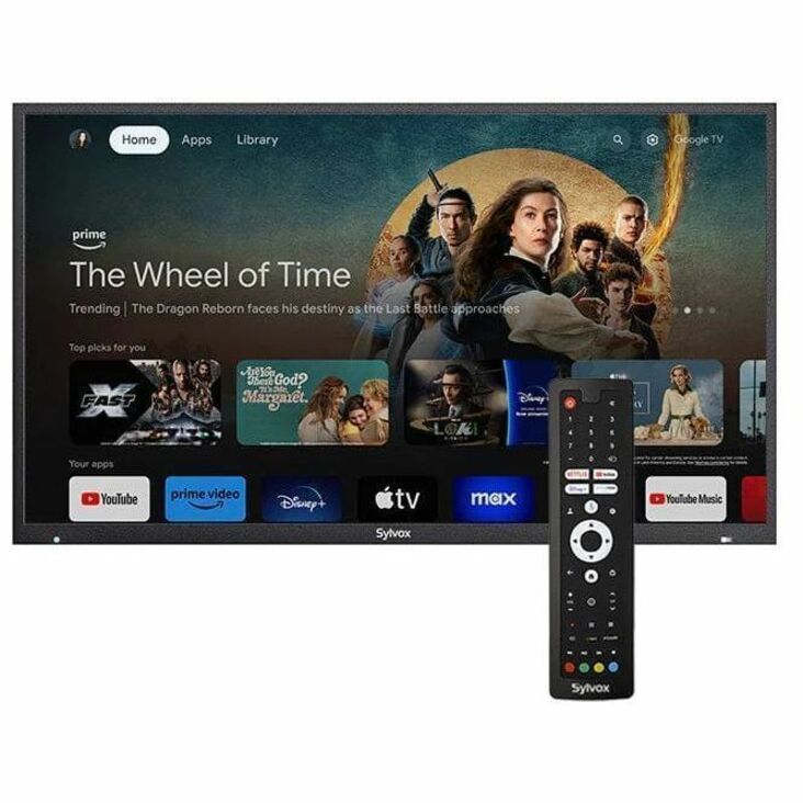 Alternate-Image9 Image for SYLVOX Pool Pro 2.0 OT75A2KHGF 75" Smart LED-LCD TV 2024 - 4K UHDTV - High Dynamic Range (HDR) - Black