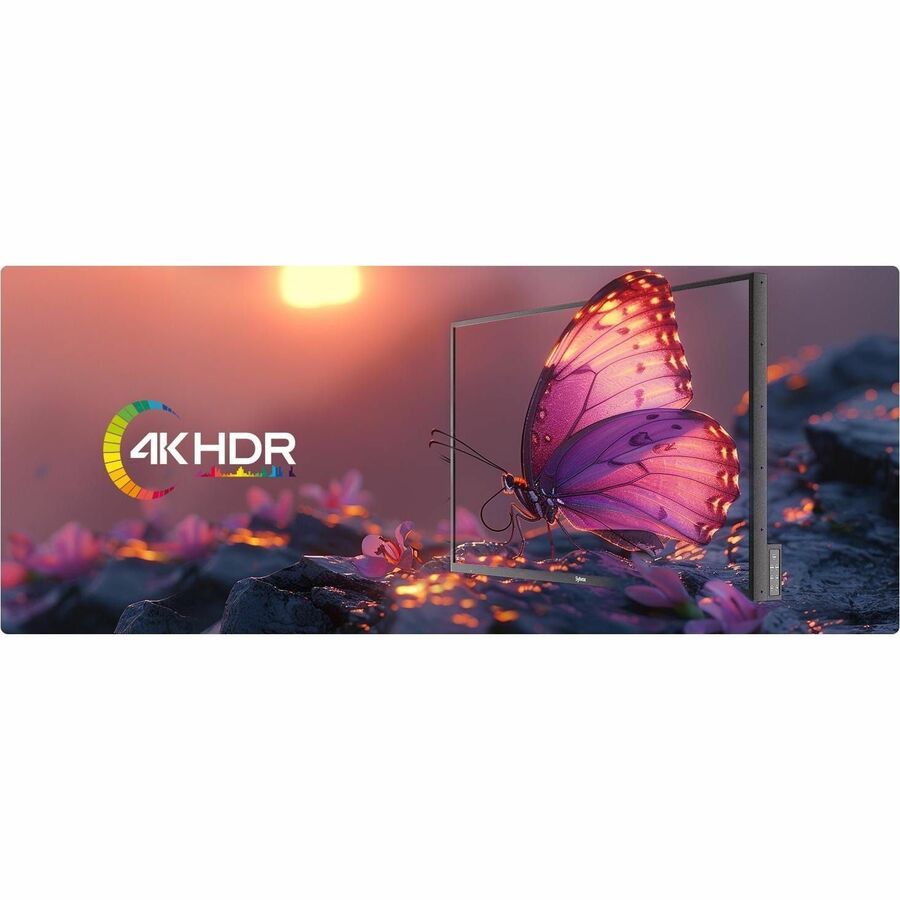 Alternate-Image6 Image for SYLVOX Pool Pro 2.0 OT75A2KHGF 75" Smart LED-LCD TV 2024 - 4K UHDTV - High Dynamic Range (HDR) - Black