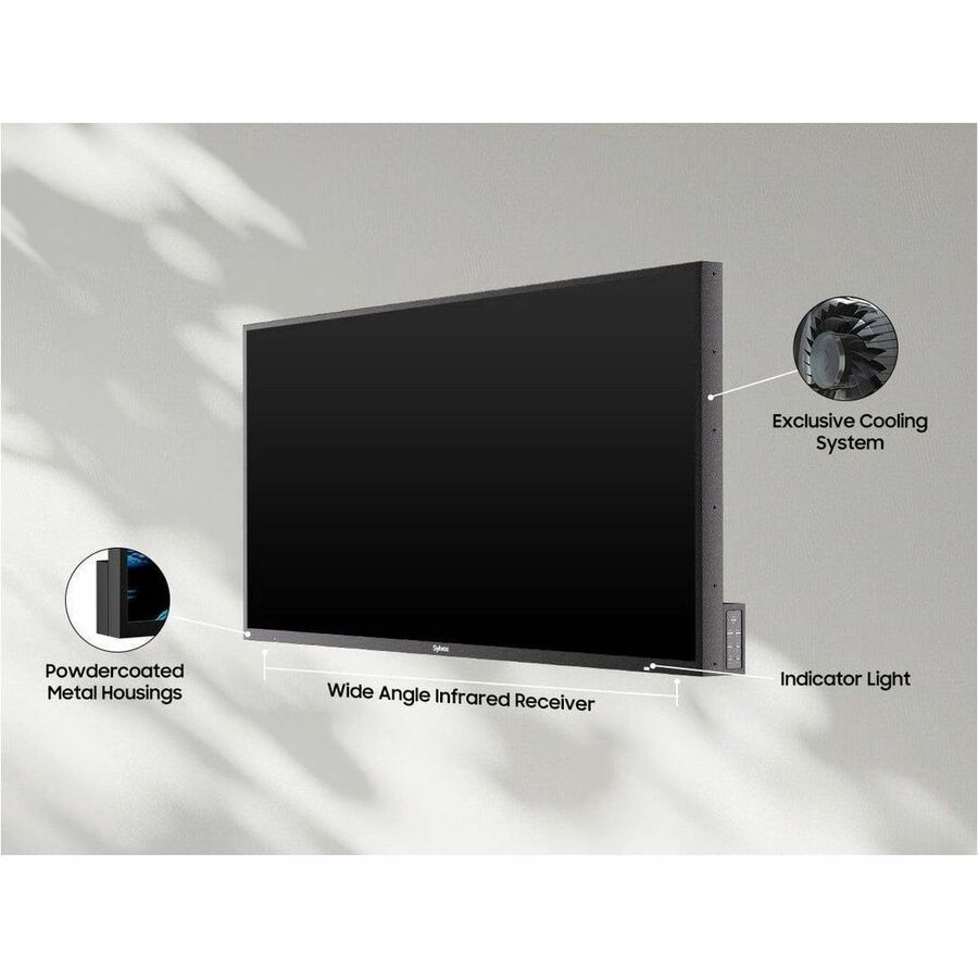 Alternate-Image2 Image for SYLVOX Pool Pro 2.0 OT75A2KHGF 75" Smart LED-LCD TV 2024 - 4K UHDTV - High Dynamic Range (HDR) - Black