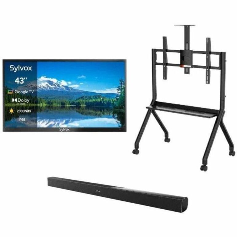 Alternate-Image10 Image for SYLVOX Pool Pro 2.0 OT43A2KHGF 43" Smart LED-LCD TV 2024 - 4K UHDTV - High Dynamic Range (HDR) - Black