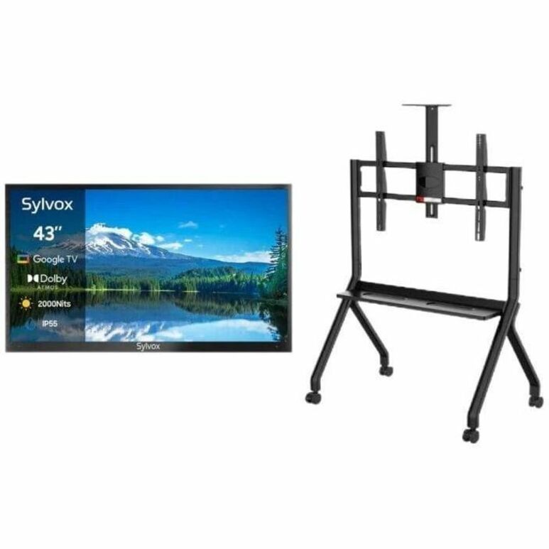 Alternate-Image9 Image for SYLVOX Pool Pro 2.0 OT43A2KHGF 43" Smart LED-LCD TV 2024 - 4K UHDTV - High Dynamic Range (HDR) - Black