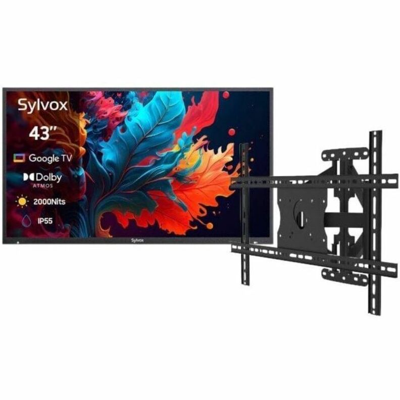 Alternate-Image6 Image for SYLVOX Pool Pro 2.0 OQ43A2KHGF 43" Smart LED-LCD TV 2024 - 4K UHDTV