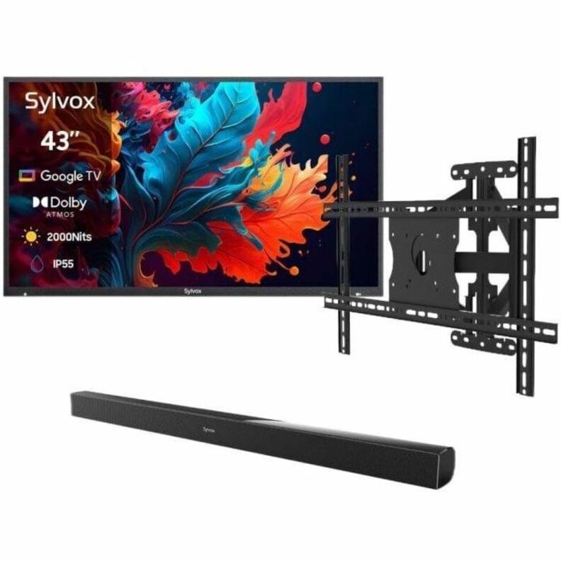Alternate-Image4 Image for SYLVOX Pool Pro 2.0 OQ43A2KHGF 43" Smart LED-LCD TV 2024 - 4K UHDTV