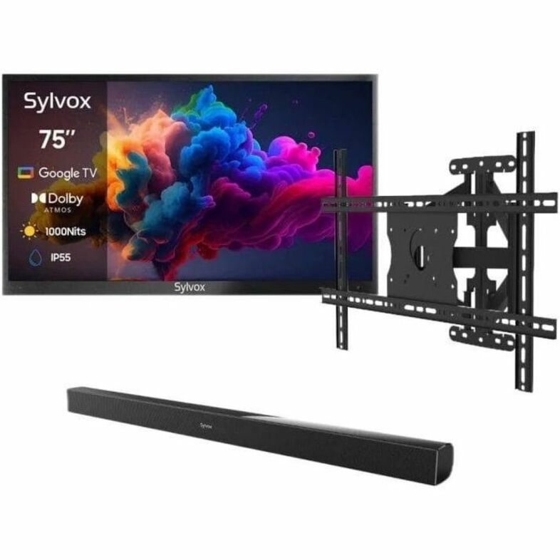 Alternate-Image4 Image for SYLVOX Deck Pro QLED 2.0 OQ75A2KHGD 75" Smart LED-LCD TV 2024 - 4K UHDTV - High Dynamic Range (HDR)