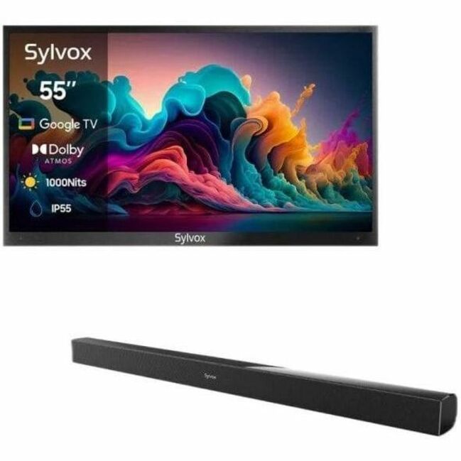 Alternate-Image6 Image for SYLVOX Deck Pro QLED 2.0 OQ55A2KHGD 55" Smart LED-LCD TV 2024 - 4K UHDTV - High Dynamic Range (HDR)