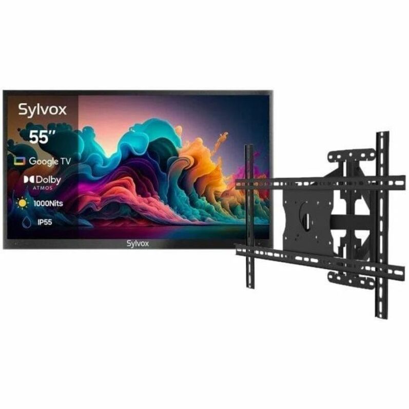 Alternate-Image7 Image for SYLVOX Deck Pro QLED 2.0 OQ55A2KHGD 55" Smart LED-LCD TV 2024 - 4K UHDTV - High Dynamic Range (HDR)