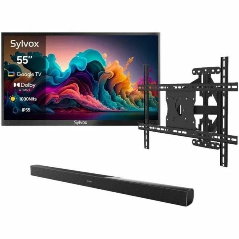 Alternate-Image5 Image for SYLVOX Deck Pro QLED 2.0 OQ55A2KHGD 55" Smart LED-LCD TV 2024 - 4K UHDTV - High Dynamic Range (HDR)