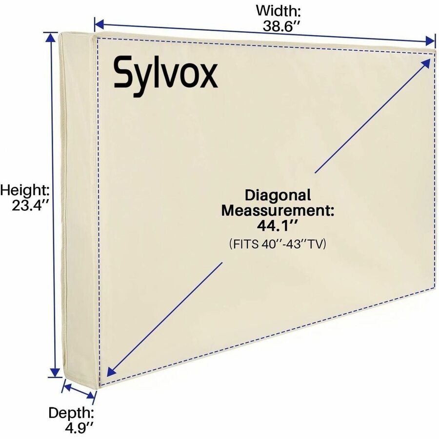 Alternate-Image1 Image for SYLVOX OT43A1COVER Protective Cover