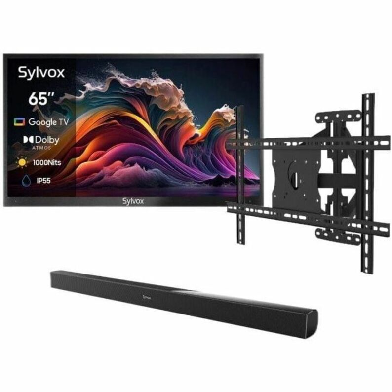 Alternate-Image2 Image for SYLVOX Deck Pro QLED 2.0 OQ65A2KHGD 65" Smart LED-LCD TV 2024 - 4K UHDTV - High Dynamic Range (HDR)