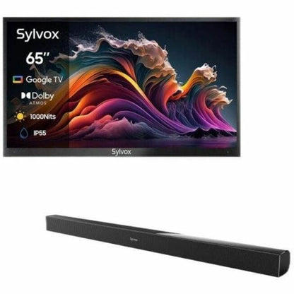 Alternate-Image1 Image for SYLVOX Deck Pro QLED 2.0 OQ65A2KHGD 65" Smart LED-LCD TV 2024 - 4K UHDTV - High Dynamic Range (HDR)