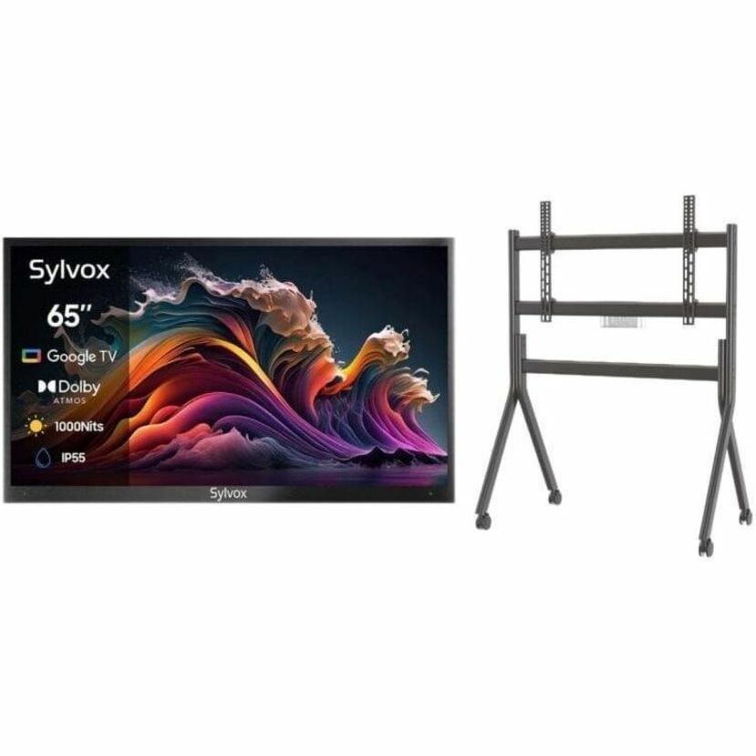 Alternate-Image9 Image for SYLVOX Deck Pro QLED 2.0 OQ65A2KHGD 65" Smart LED-LCD TV 2024 - 4K UHDTV - High Dynamic Range (HDR)