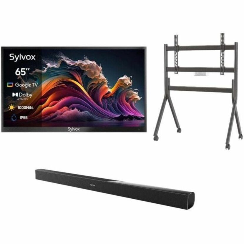 Alternate-Image10 Image for SYLVOX Deck Pro QLED 2.0 OQ65A2KHGD 65" Smart LED-LCD TV 2024 - 4K UHDTV - High Dynamic Range (HDR)
