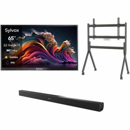 Alternate-Image10 Image for SYLVOX Deck Pro QLED 2.0 OQ65A2KHGD 65" Smart LED-LCD TV 2024 - 4K UHDTV - High Dynamic Range (HDR)