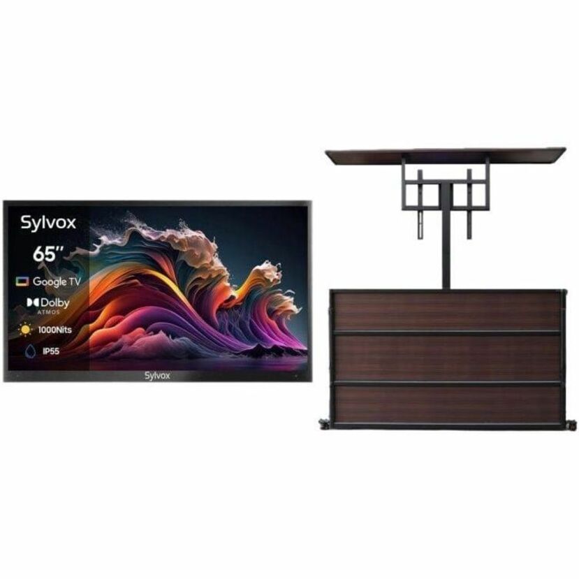 Alternate-Image8 Image for SYLVOX Deck Pro QLED 2.0 OQ65A2KHGD 65" Smart LED-LCD TV 2024 - 4K UHDTV - High Dynamic Range (HDR)