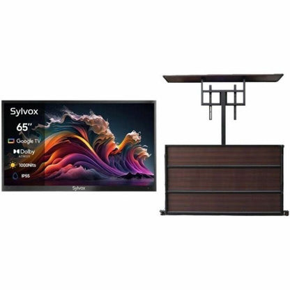Alternate-Image8 Image for SYLVOX Deck Pro QLED 2.0 OQ65A2KHGD 65" Smart LED-LCD TV 2024 - 4K UHDTV - High Dynamic Range (HDR)