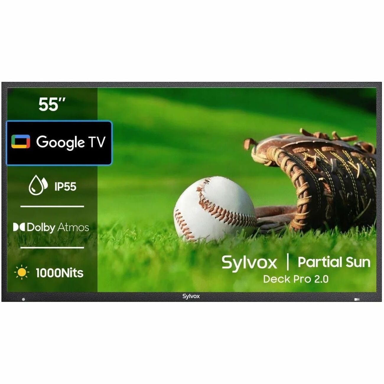 Main Image for SYLVOX Deck Pro 2.0 OT55A2KHGD 55" Smart LED-LCD TV 2024 - 4K UHDTV - High Dynamic Range (HDR) - Black