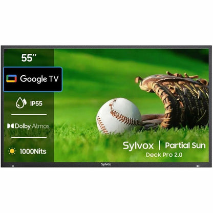 Main Image for SYLVOX Deck Pro 2.0 OT55A2KHGD 55" Smart LED-LCD TV 2024 - 4K UHDTV - High Dynamic Range (HDR) - Black