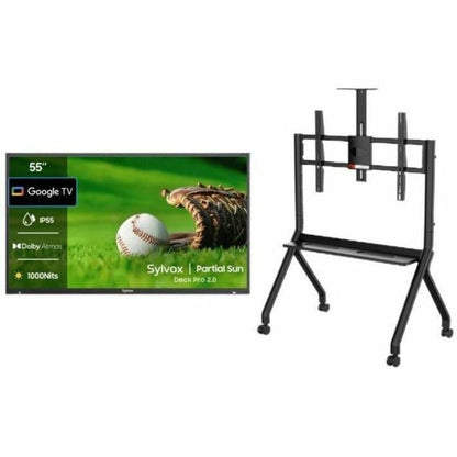 Alternate-Image10 Image for SYLVOX Deck Pro 2.0 OT55A2KHGD 55" Smart LED-LCD TV 2024 - 4K UHDTV - High Dynamic Range (HDR) - Black