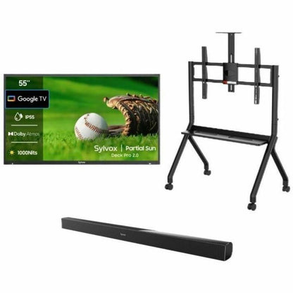 Alternate-Image9 Image for SYLVOX Deck Pro 2.0 OT55A2KHGD 55" Smart LED-LCD TV 2024 - 4K UHDTV - High Dynamic Range (HDR) - Black