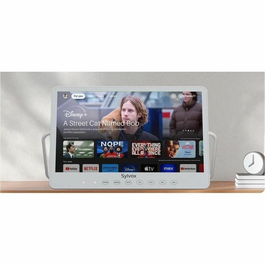 Alternate-Image9 Image for SYLVOX PT16A0KGGB 15.6" Smart LED-LCD TV 2024 - 4K UHDTV - White