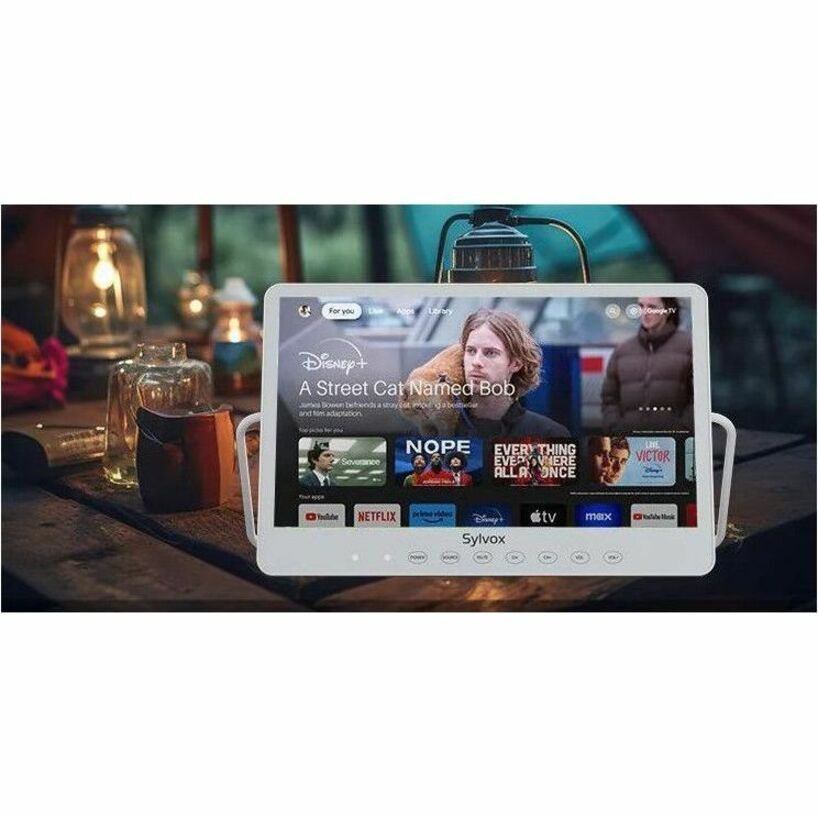 Alternate-Image6 Image for SYLVOX PT16A0KGGB 15.6" Smart LED-LCD TV 2024 - 4K UHDTV - White