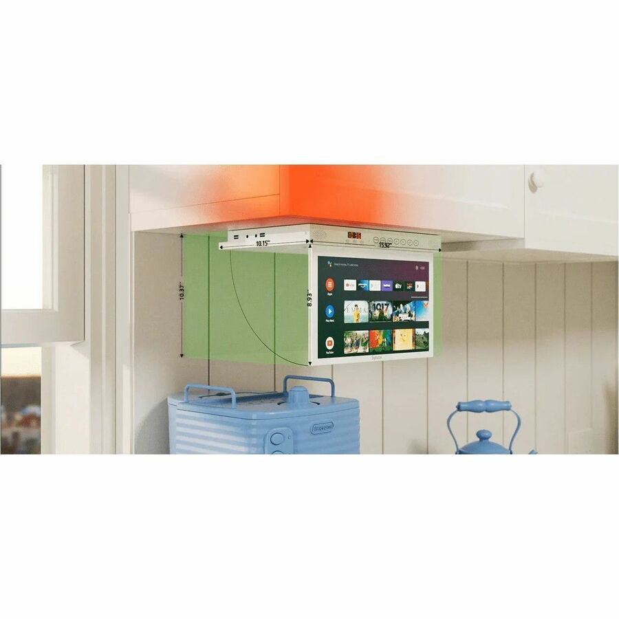 Alternate-Image9 Image for SYLVOX KT16A0KGGA 15.6" Smart LED-LCD TV - HDTV - White