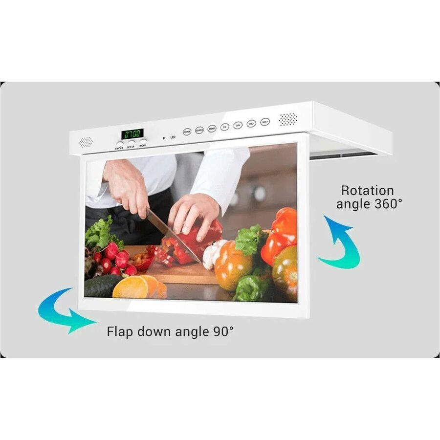 Alternate-Image5 Image for SYLVOX KT16A0KGGA 15.6" Smart LED-LCD TV - HDTV - White
