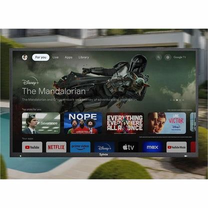 Alternate-Image3 Image for SYLVOX Full Sun OQ75A2KHGF 75" Smart LED-LCD TV 2024 - 4K UHDTV - High Dynamic Range (HDR)