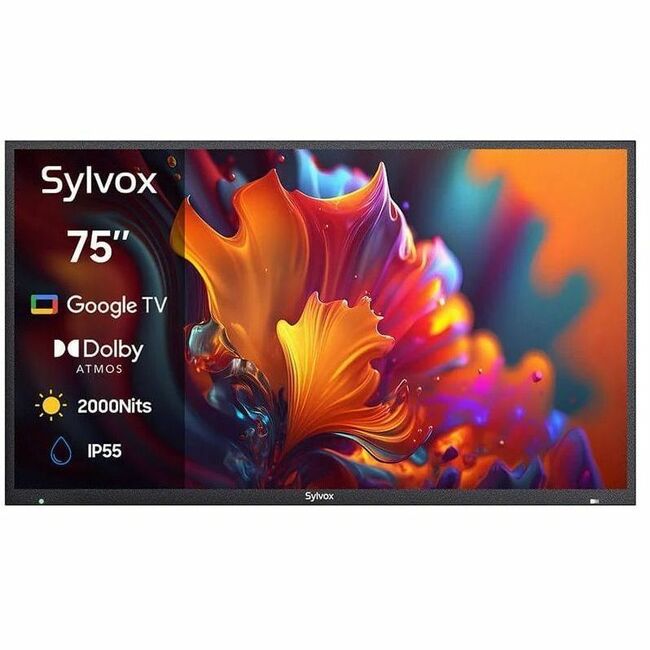 Main Image for SYLVOX Full Sun OQ75A2KHGF 75" Smart LED-LCD TV 2024 - 4K UHDTV - High Dynamic Range (HDR)