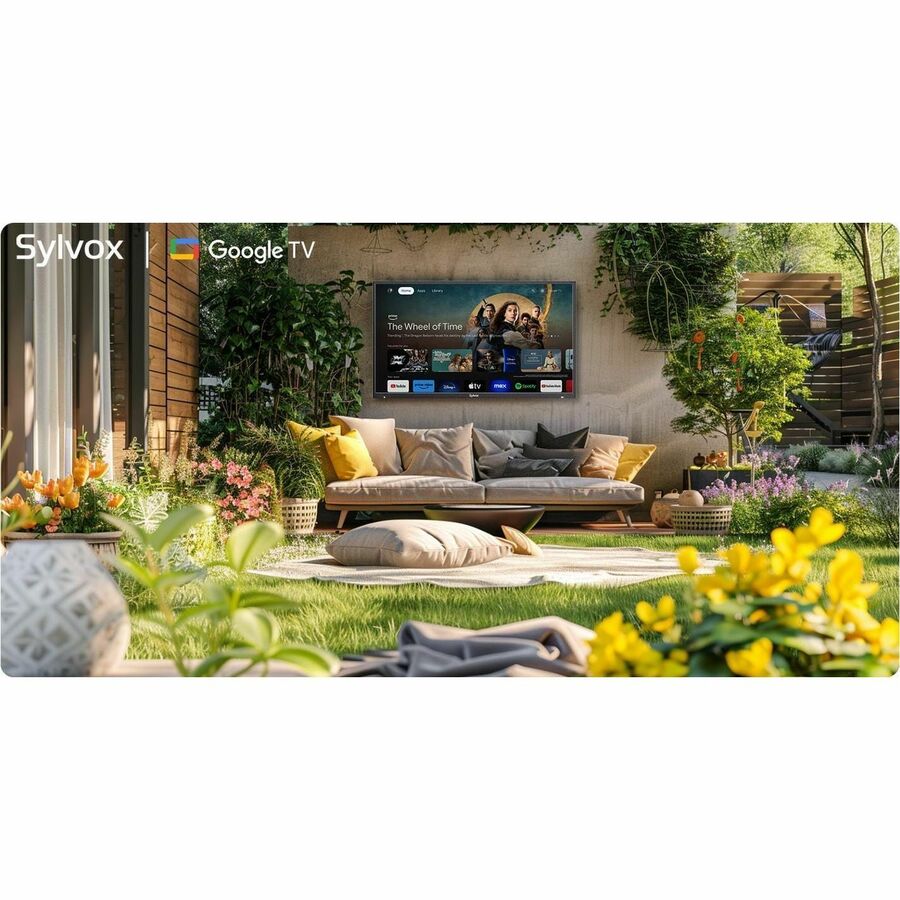 Alternate-Image1 Image for SYLVOX Deck Pro 2.0 OT43A2KHGD 43" Smart LED-LCD TV 2024 - 4K UHDTV - High Dynamic Range (HDR) - Black