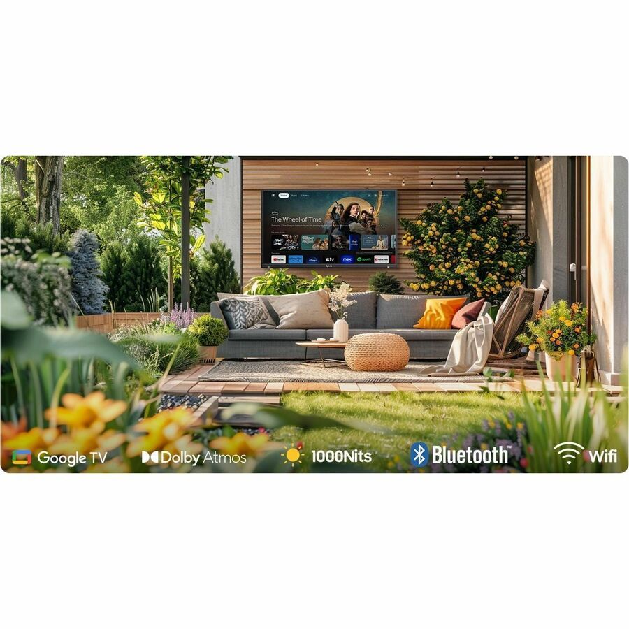 Alternate-Image7 Image for SYLVOX Deck Pro 2.0 OT43A2KHGD 43" Smart LED-LCD TV 2024 - 4K UHDTV - High Dynamic Range (HDR) - Black