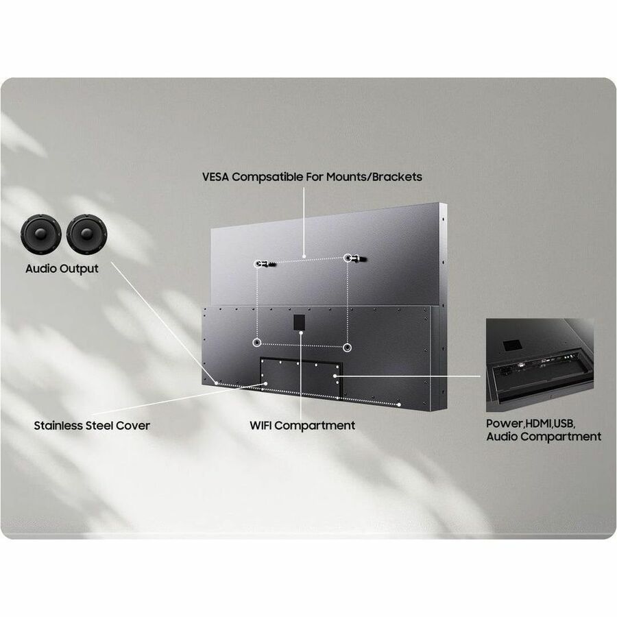 Alternate-Image3 Image for SYLVOX Deck Pro 2.0 OT43A2KHGD 43" Smart LED-LCD TV 2024 - 4K UHDTV - High Dynamic Range (HDR) - Black