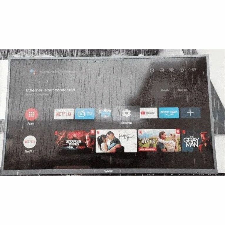 Alternate-Image4 Image for SYLVOX Deck Pro 2.0 OT43A2KHGD 43" Smart LED-LCD TV 2024 - 4K UHDTV - High Dynamic Range (HDR) - Black