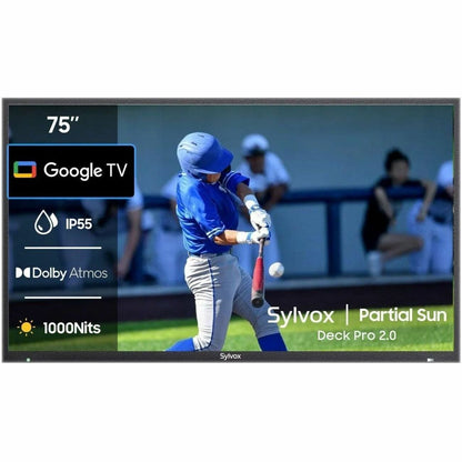 Main Image for SYLVOX Deck Pro 2.0 OT75A2KHGD 75" Smart LED-LCD TV 2024 - 4K UHDTV - High Dynamic Range (HDR) - Black