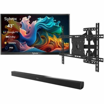 Alternate-Image3 Image for SYLVOX Deck Pro QLED 2.0 OQ43A2KHGD 43" Smart LED-LCD TV 2024 - 4K UHDTV - High Dynamic Range (HDR)