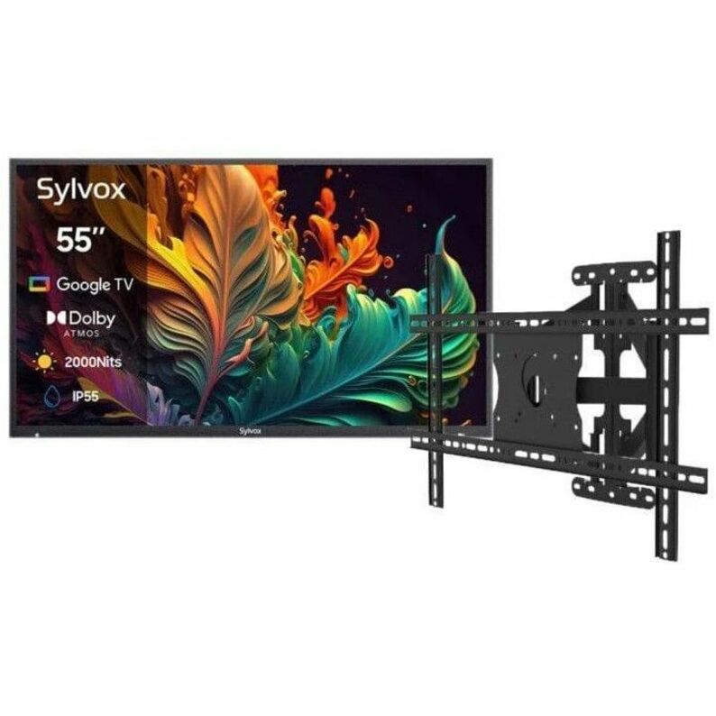 Alternate-Image2 Image for SYLVOX Full Sun OQ55A2KHGF 55" Smart LED-LCD TV 2024 - 4K UHDTV - High Dynamic Range (HDR)