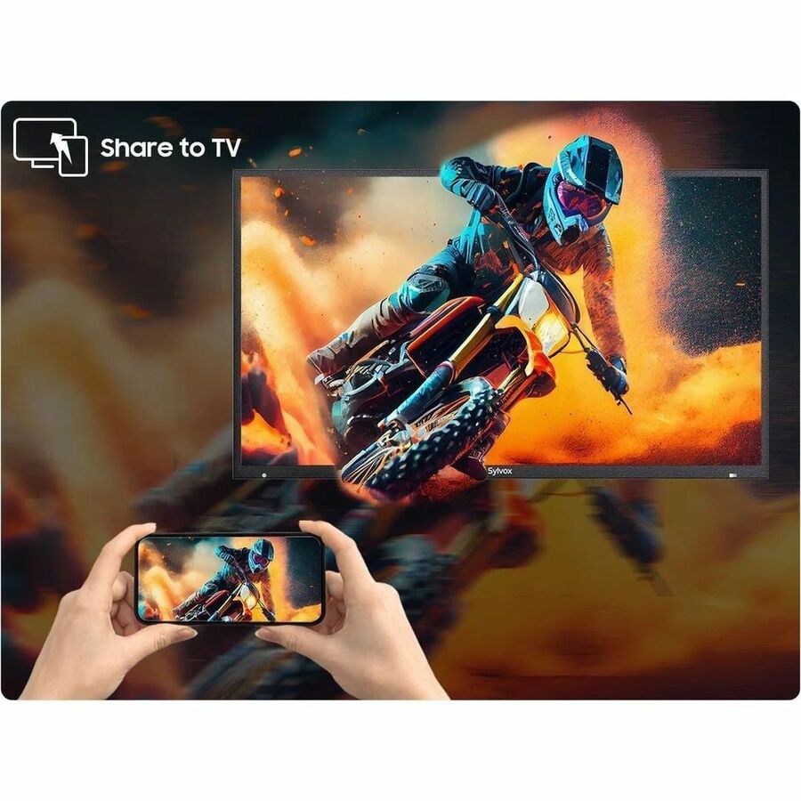 Alternate-Image9 Image for SYLVOX Full Sun OQ55A2KHGF 55" Smart LED-LCD TV 2024 - 4K UHDTV - High Dynamic Range (HDR)