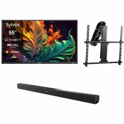 Alternate-Image3 Image for SYLVOX Full Sun OQ55A2KHGF 55" Smart LED-LCD TV 2024 - 4K UHDTV - High Dynamic Range (HDR)