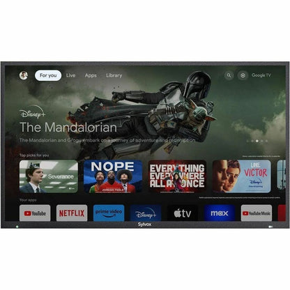 Main Image for SYLVOX Full Sun OQ55A2KHGF 55" Smart LED-LCD TV 2024 - 4K UHDTV - High Dynamic Range (HDR)