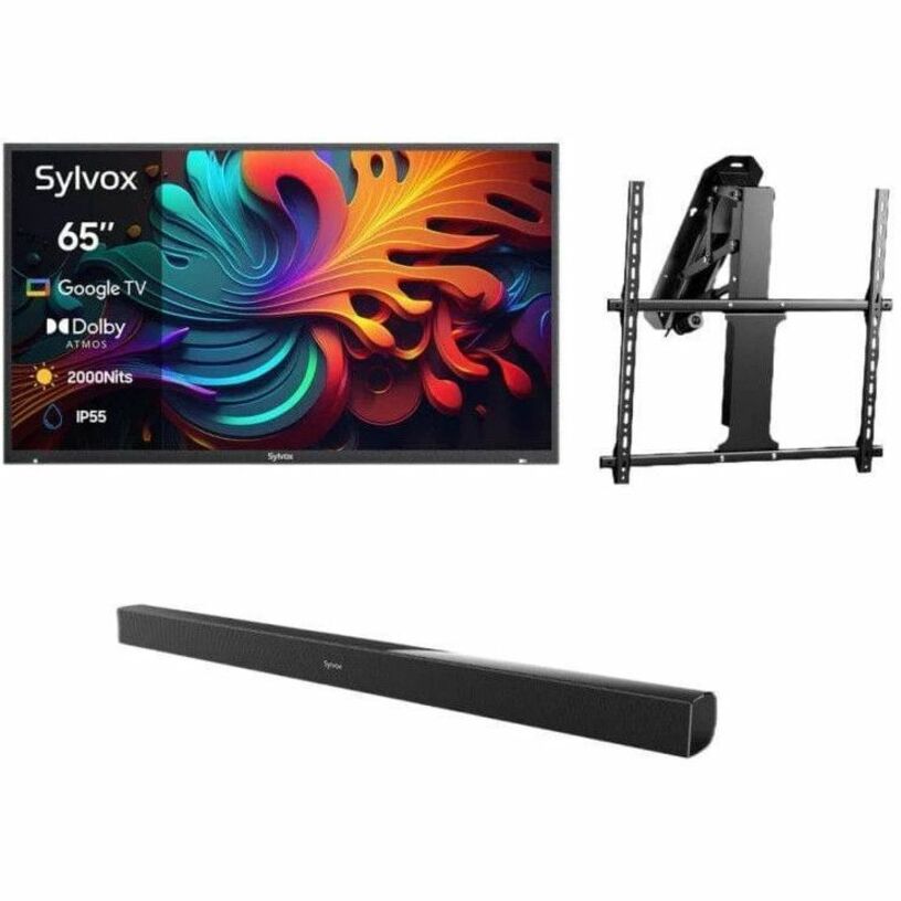 Alternate-Image8 Image for SYLVOX Full Sun OQ65A2KHGF 65" Smart LED-LCD TV 2024 - 4K UHDTV - High Dynamic Range (HDR)