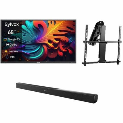 Alternate-Image8 Image for SYLVOX Full Sun OQ65A2KHGF 65" Smart LED-LCD TV 2024 - 4K UHDTV - High Dynamic Range (HDR)