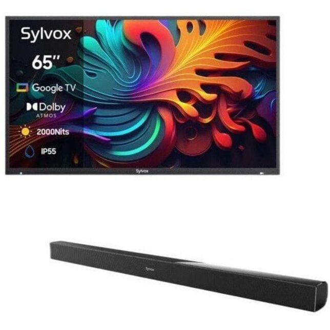 Alternate-Image5 Image for SYLVOX Full Sun OQ65A2KHGF 65" Smart LED-LCD TV 2024 - 4K UHDTV - High Dynamic Range (HDR)