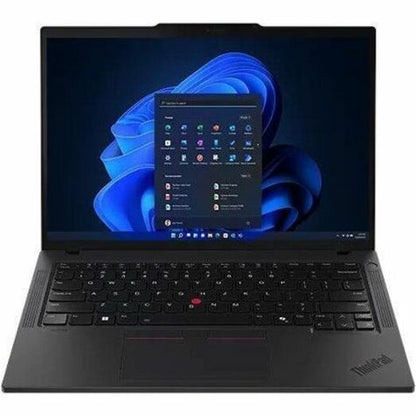 Front Image for Lenovo ThinkPad P14s Gen 6 21QL0013US 14" Copilot+ PC Mobile Workstation - WUXGA - AMD Ryzen AI 7 PRO 350 - 32 GB - 1 TB SSD - English Keyboard - Black
