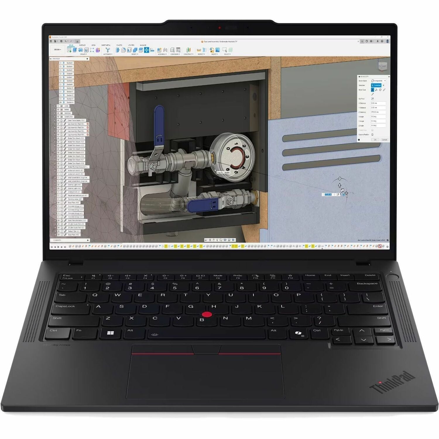 Main Image for Lenovo ThinkPad P14s Gen 6 21QL001AUS 14" Touchscreen Copilot+ PC Notebook - WUXGA - AMD Ryzen AI 7 PRO 350 - 32 GB - 512 GB SSD - English Keyboard - Black